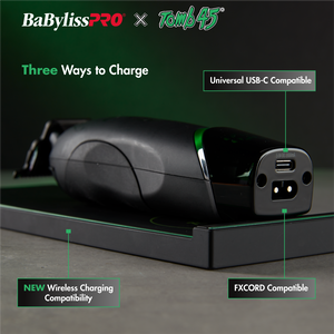 BaBylissPRO® x Tomb45® Tondeuse de finition à chargement sans fil, , hi-res